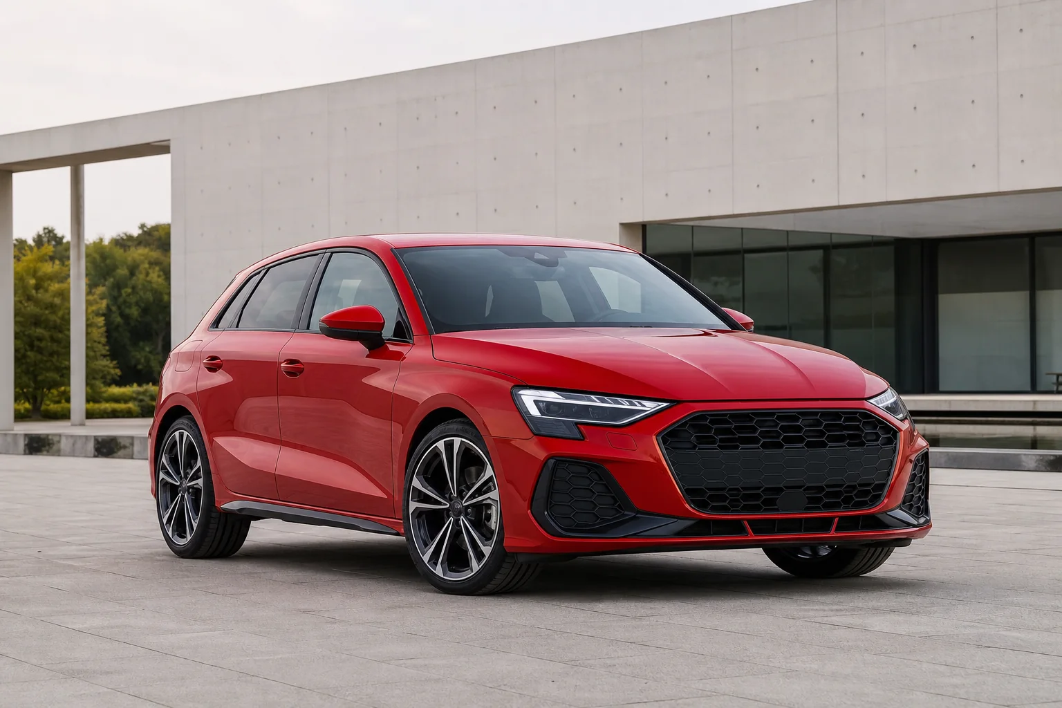 Audi A3 – KI-generierte Modellansicht