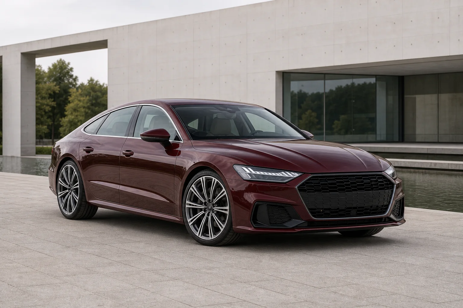 Audi A7 – KI-generierte Modellansicht