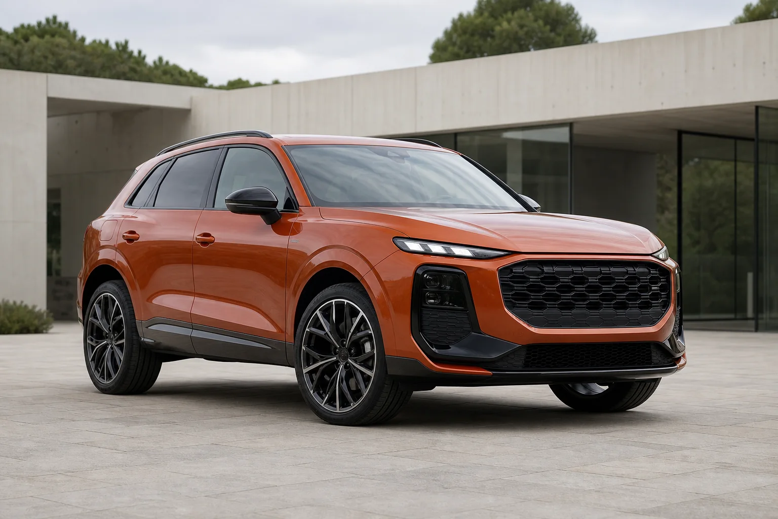 Audi Q3 – KI-generierte Modellansicht