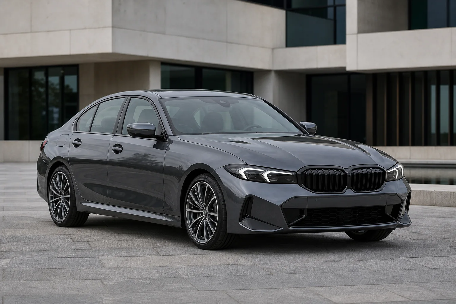 BMW 3er – KI-generierte Modellansicht