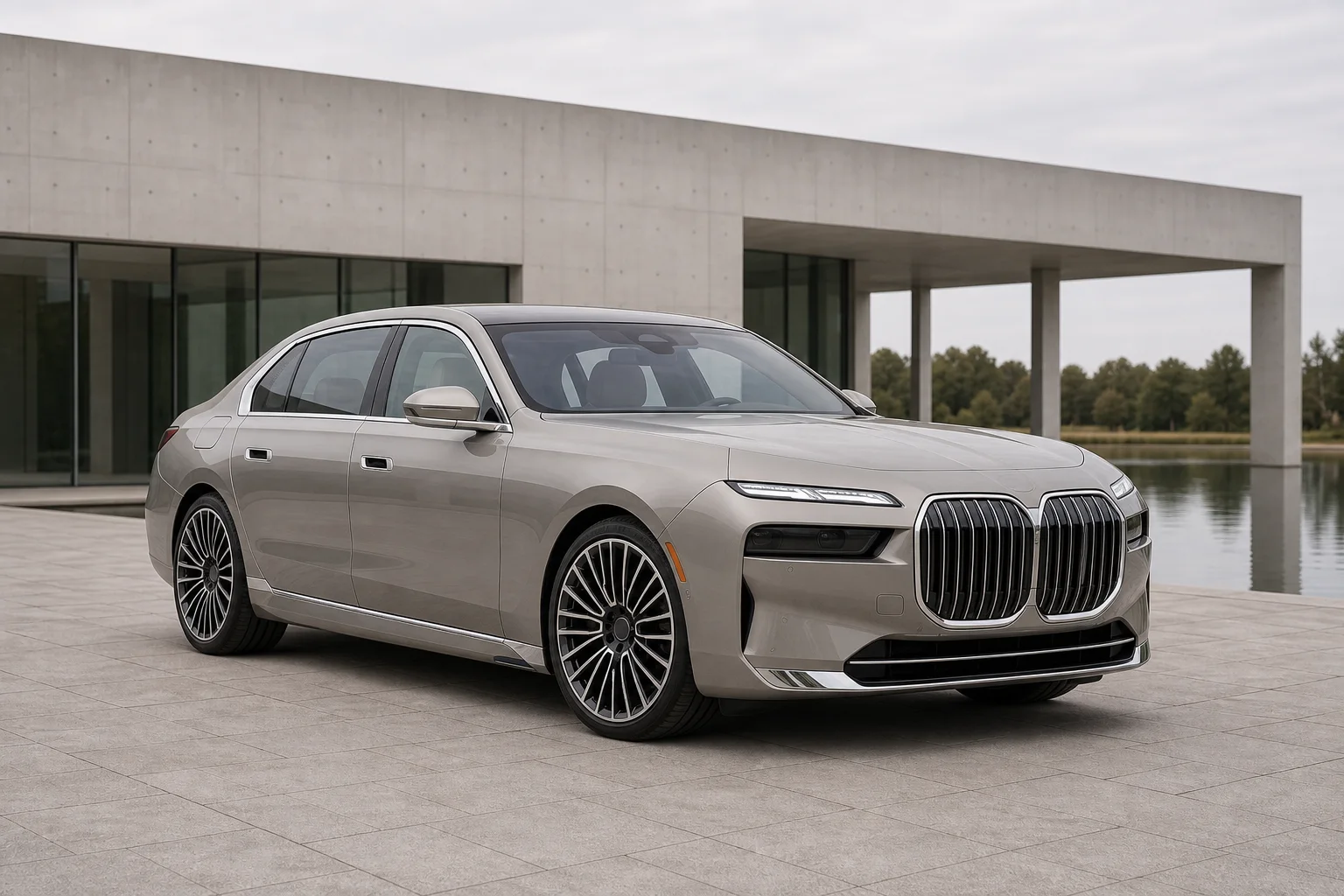 BMW 7er – KI-generierte Modellansicht