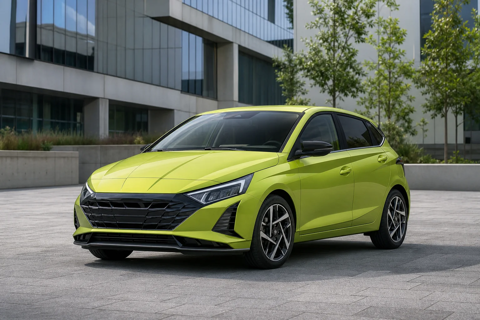Hyundai i20 – KI-generierte Modellansicht
