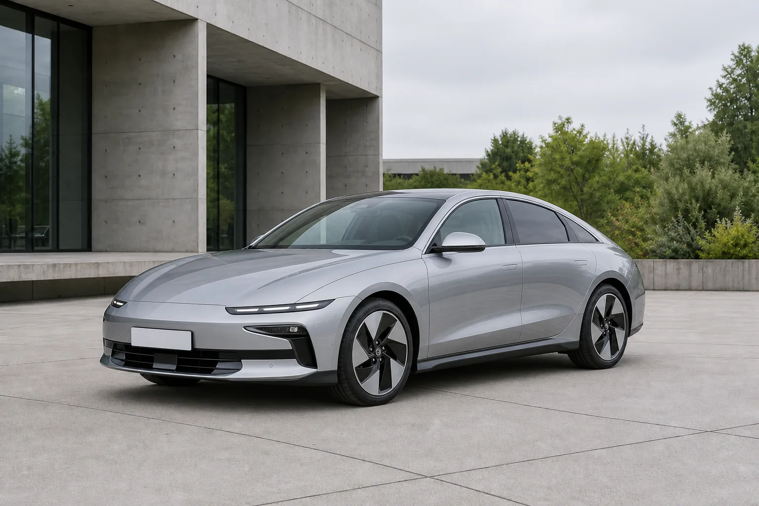 Hyundai Ioniq 6 – KI-generierte Modellansicht