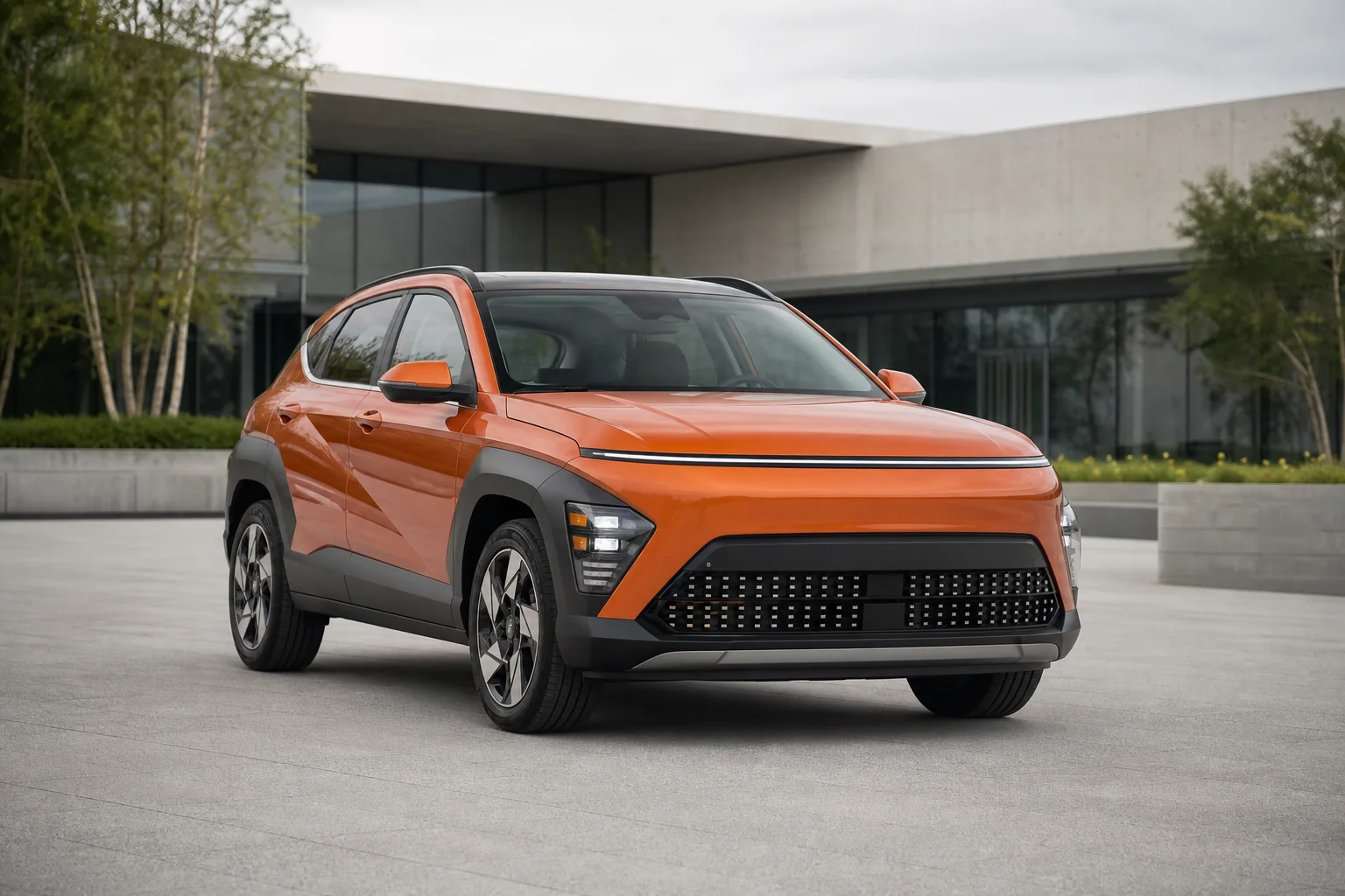 Hyundai Kona – KI-generierte Modellansicht