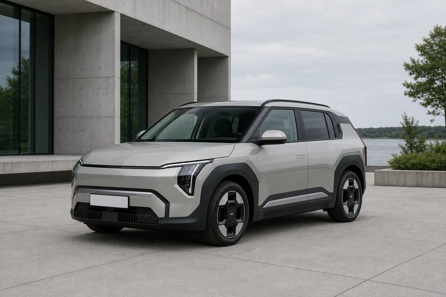 Kia EV3 – KI-generierte Modellansicht