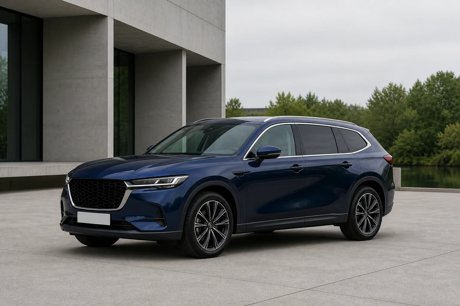 Mazda CX-80 – KI-generierte Modellansicht