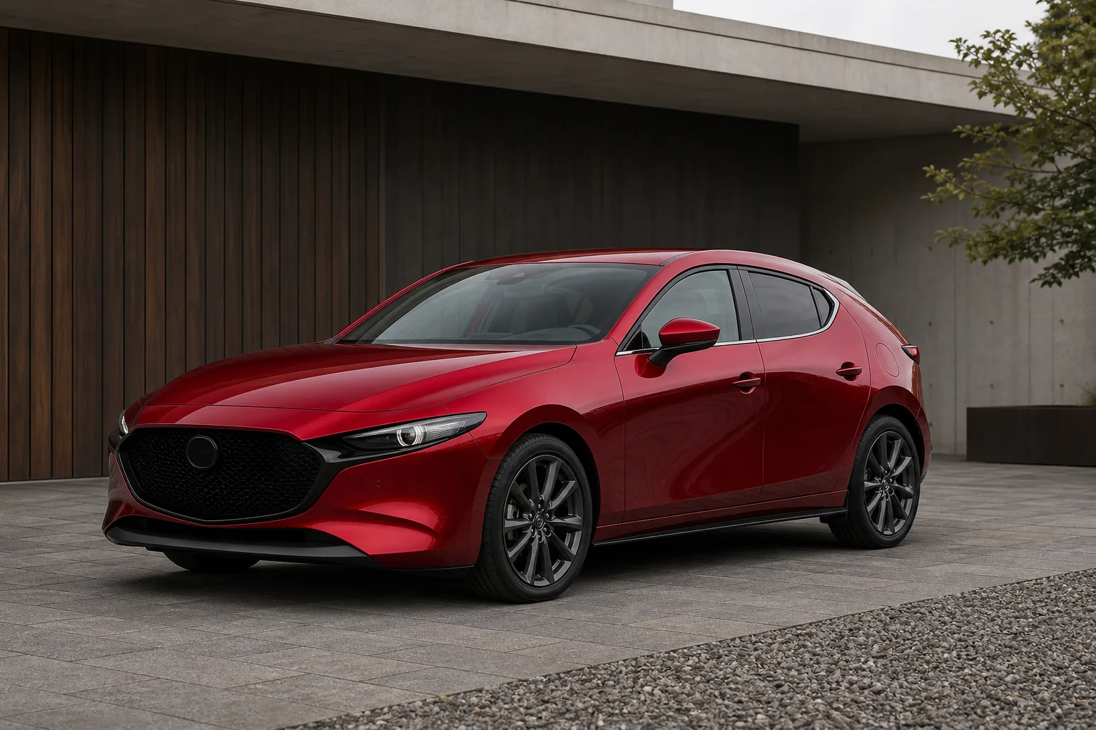 Mazda Mazda 3 – KI-generierte Modellansicht