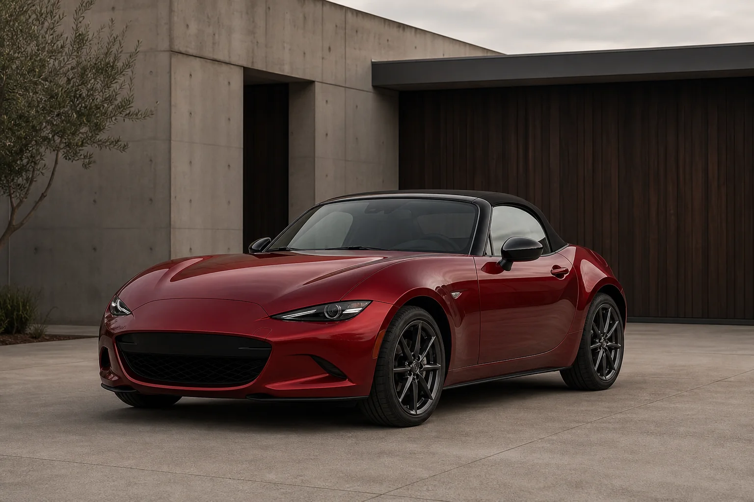 Mazda MX-5 – KI-generierte Modellansicht
