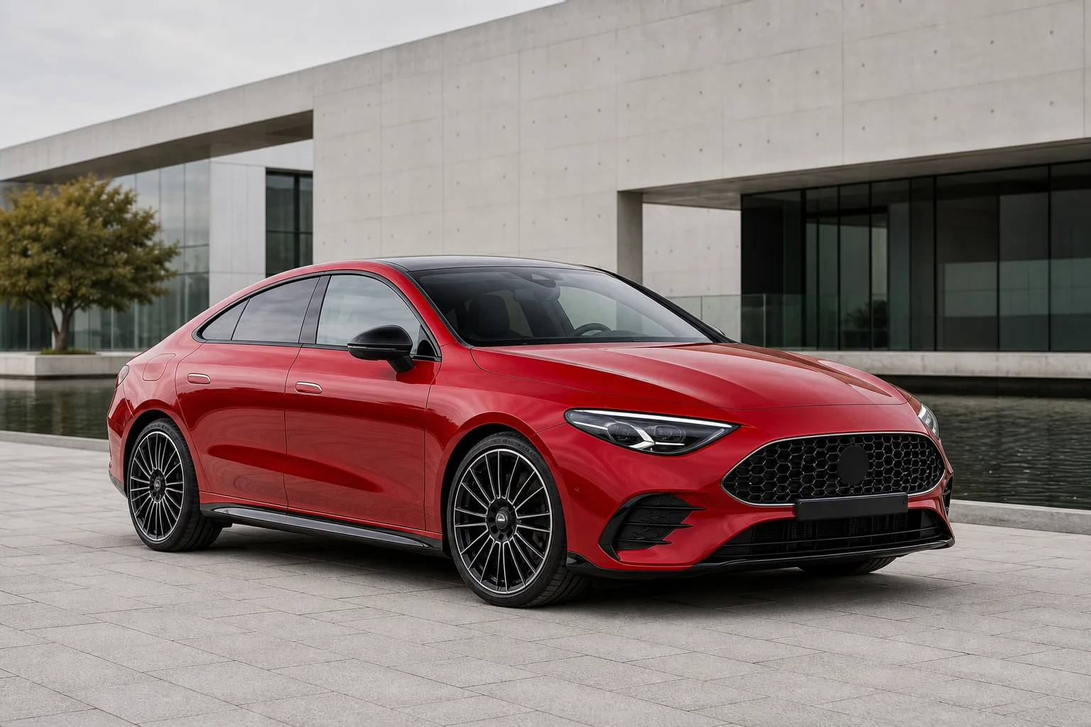 Mercedes-Benz CLA – KI-generierte Modellansicht