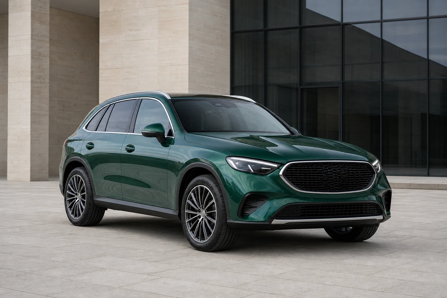 Mercedes-Benz GLC – KI-generierte Modellansicht