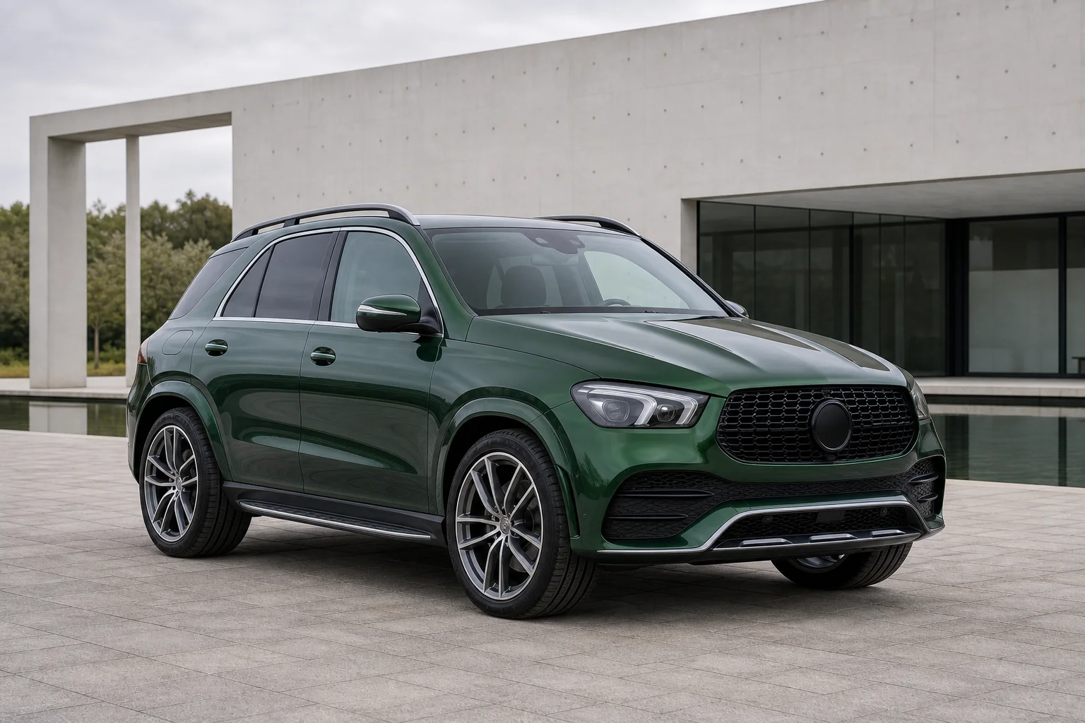 Mercedes-Benz GLE – KI-generierte Modellansicht