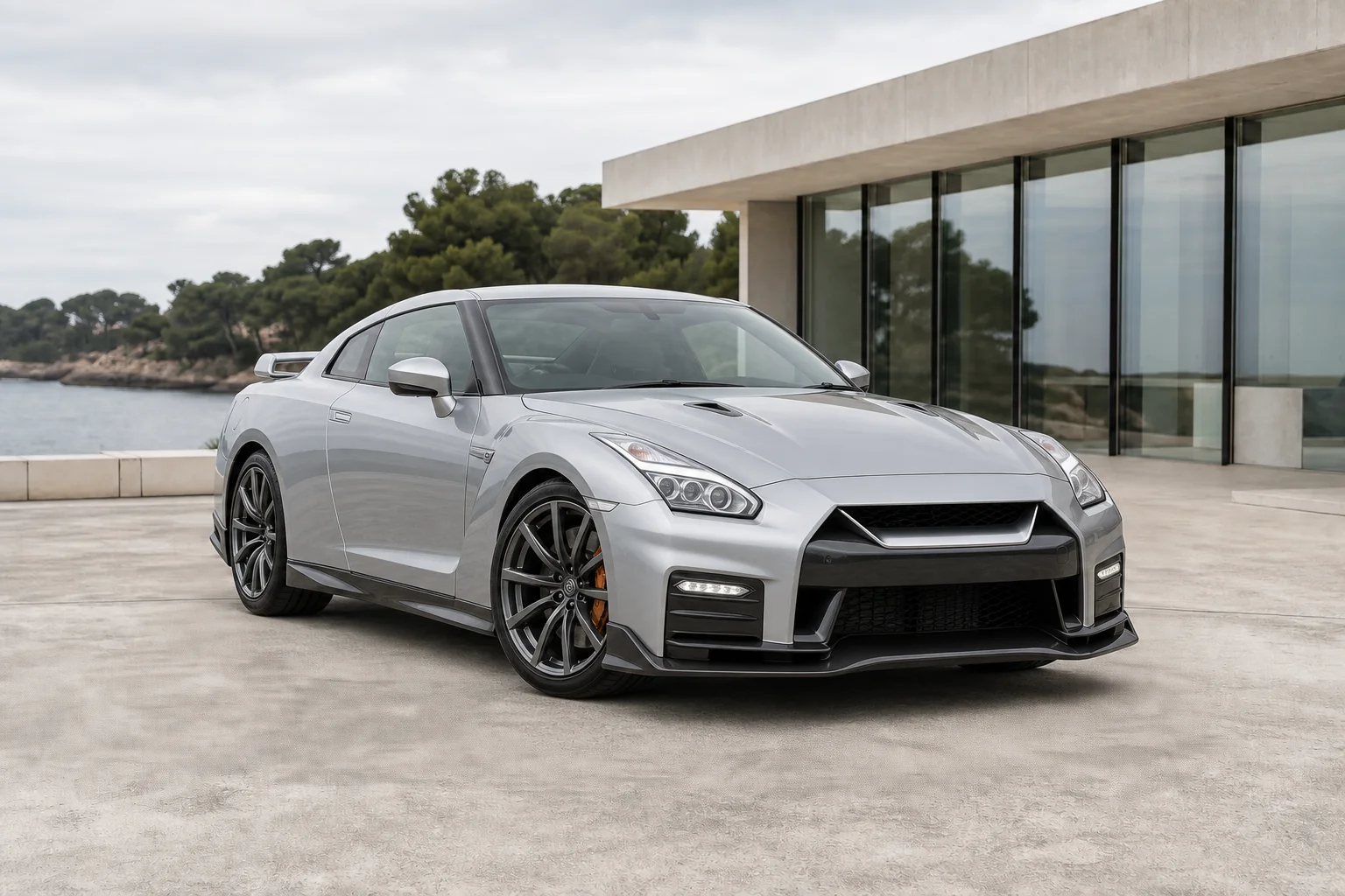 Nissan GT-R – KI-generierte Modellansicht