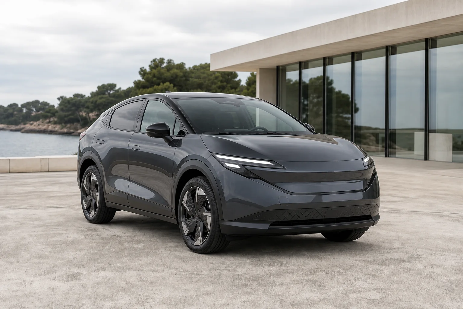 Nissan LEAF – KI-generierte Modellansicht