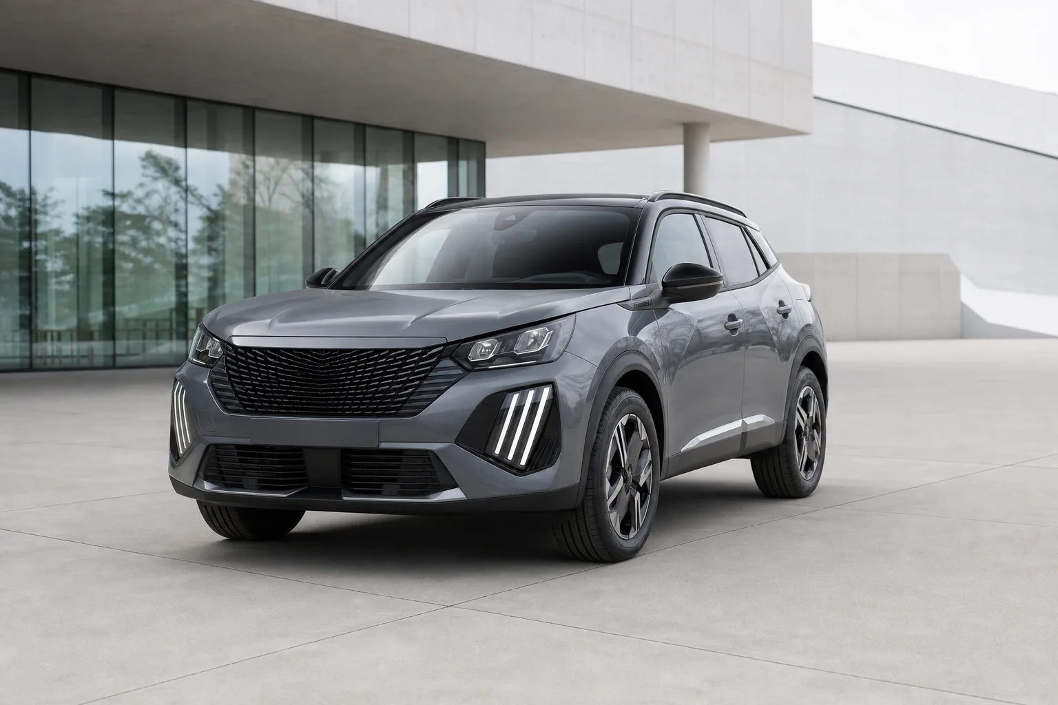Peugeot 2008 – KI-generierte Modellansicht