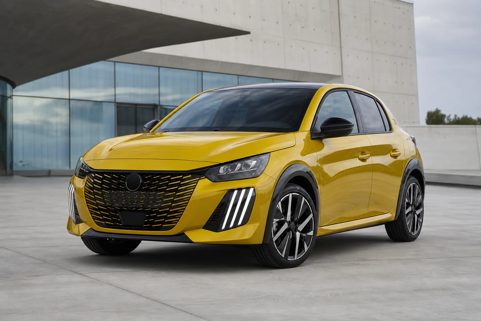 Peugeot 208 – KI-generierte Modellansicht