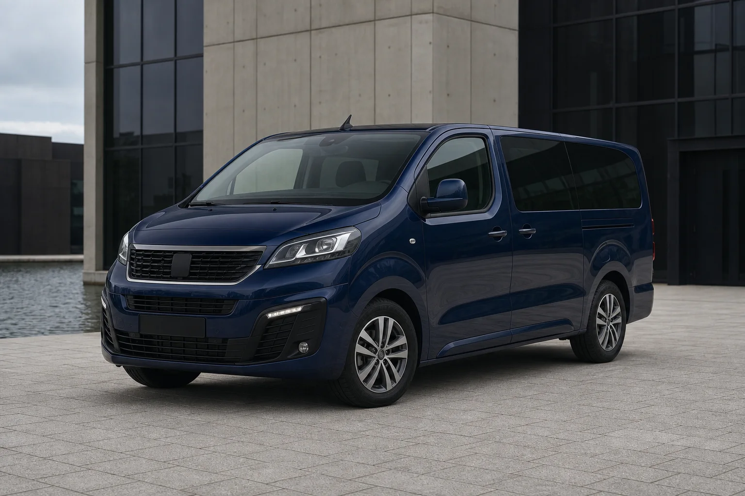 Peugeot Traveller – KI-generierte Modellansicht