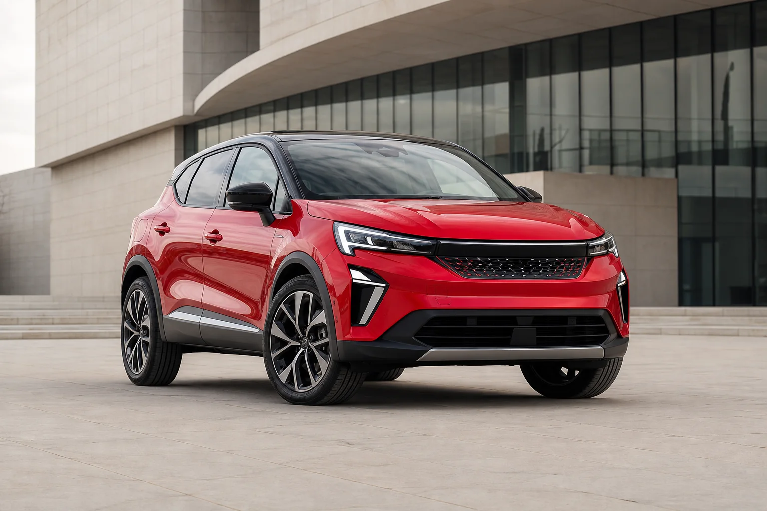 Renault Captur – KI-generierte Modellansicht