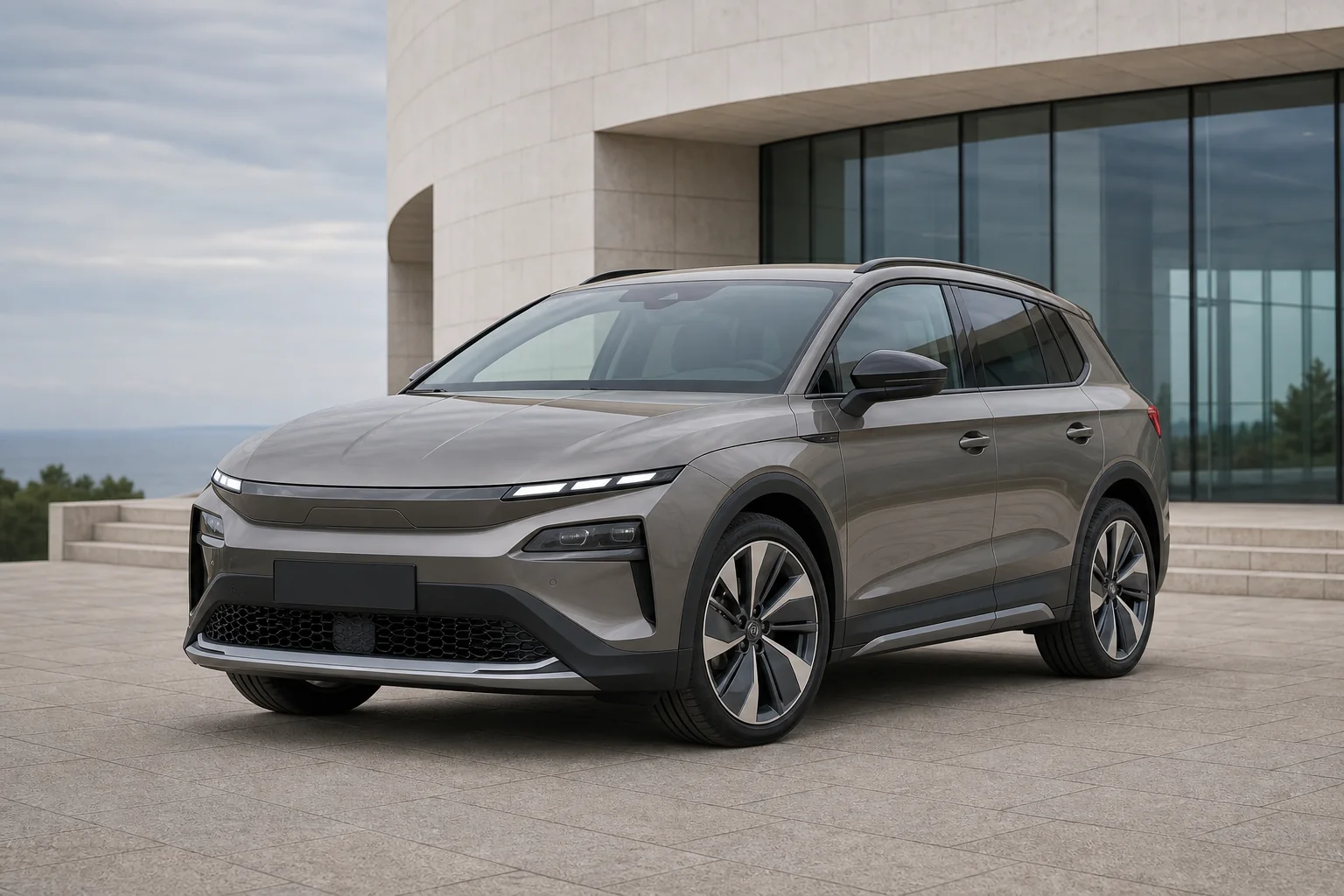 Škoda Elroq – KI-generierte Modellansicht
