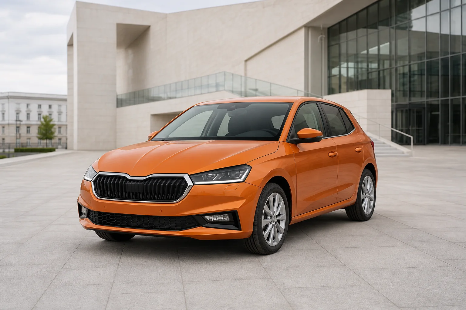 Škoda Fabia – KI-generierte Modellansicht