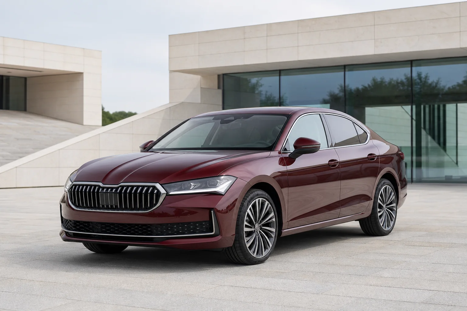 Škoda Superb – KI-generierte Modellansicht