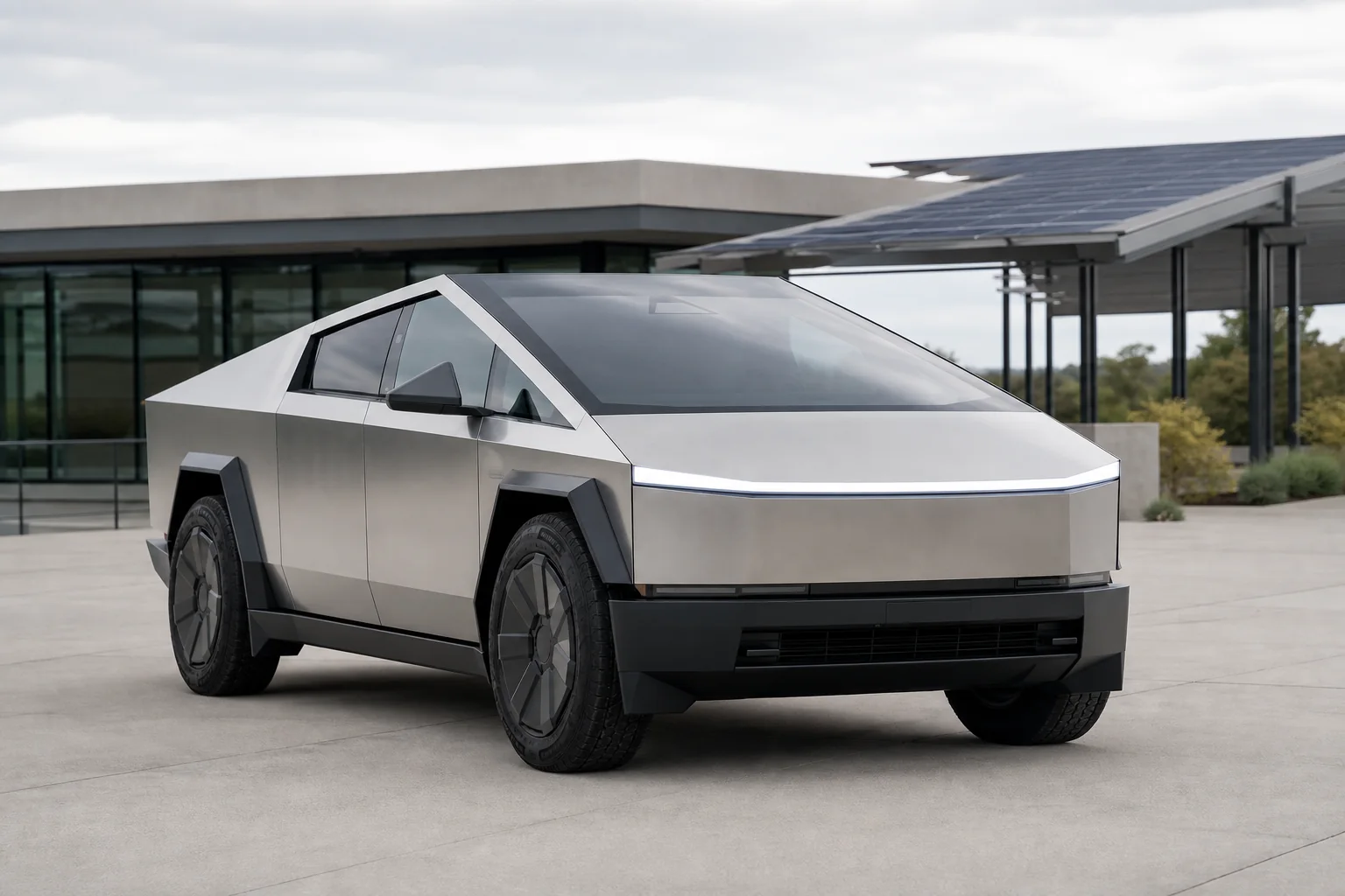 Tesla Cybertruck – KI-generierte Modellansicht
