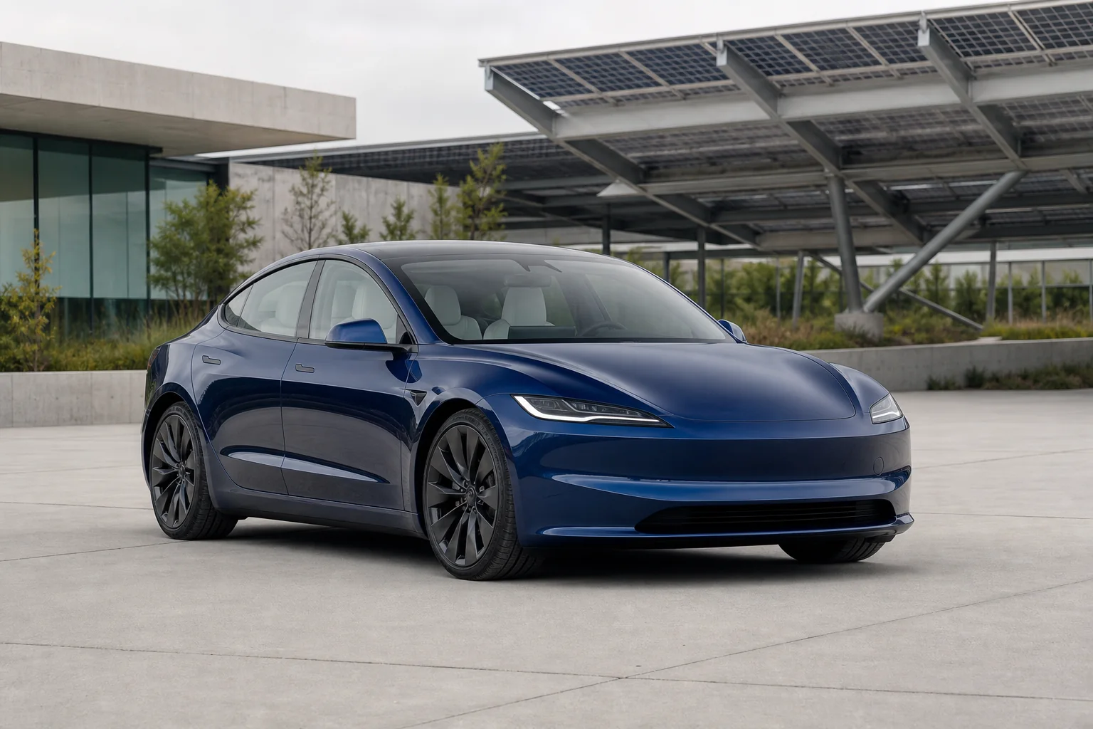 Tesla Model S – KI-generierte Modellansicht