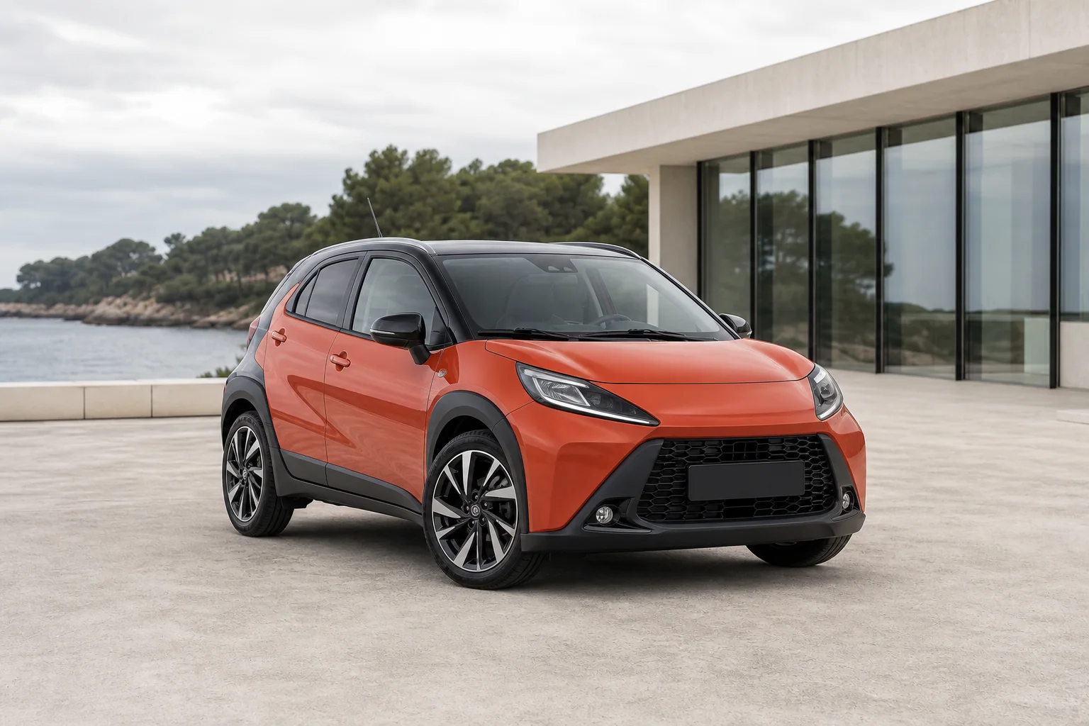 Toyota Aygo X – KI-generierte Modellansicht