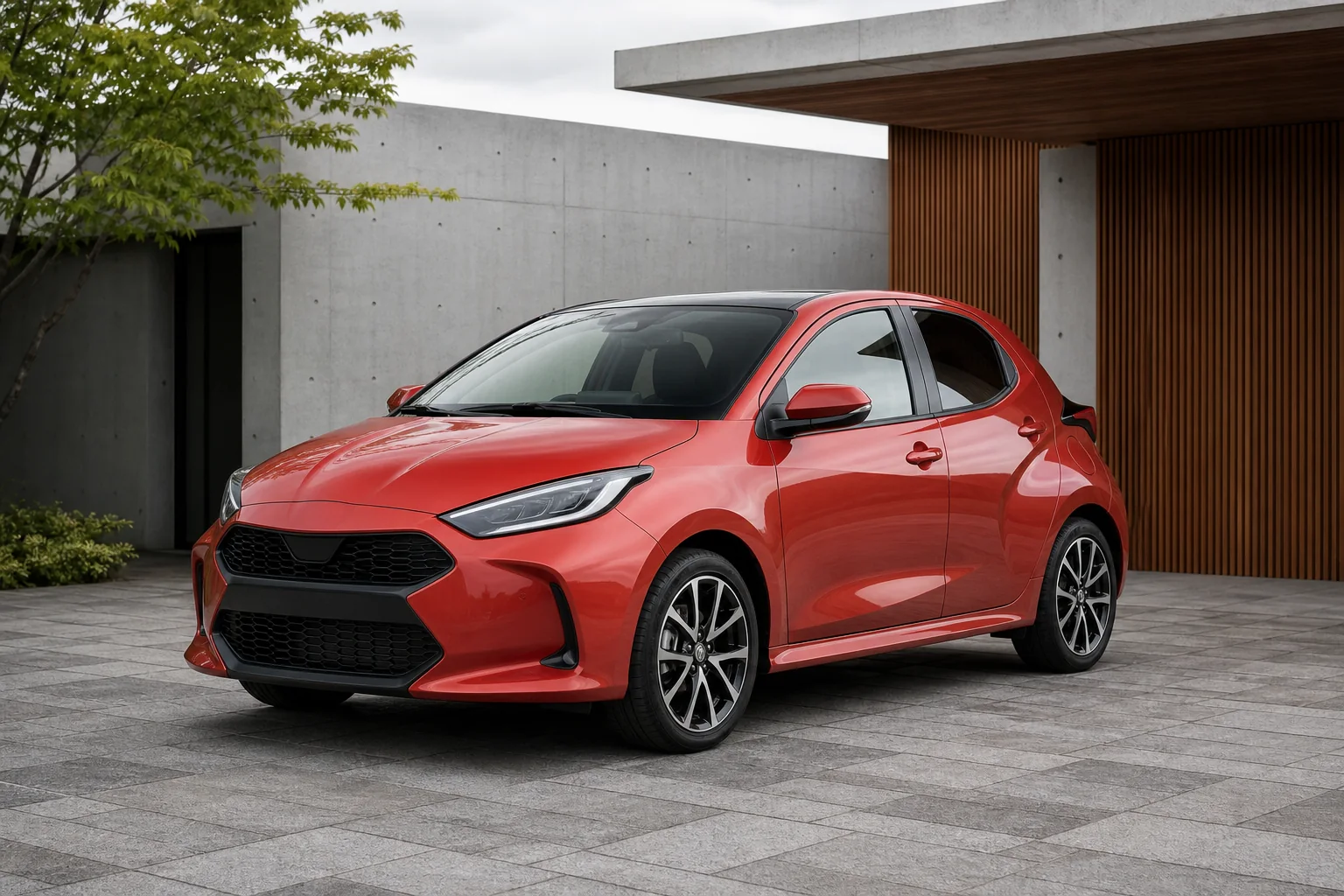 Toyota Yaris – illustrative Außenansicht