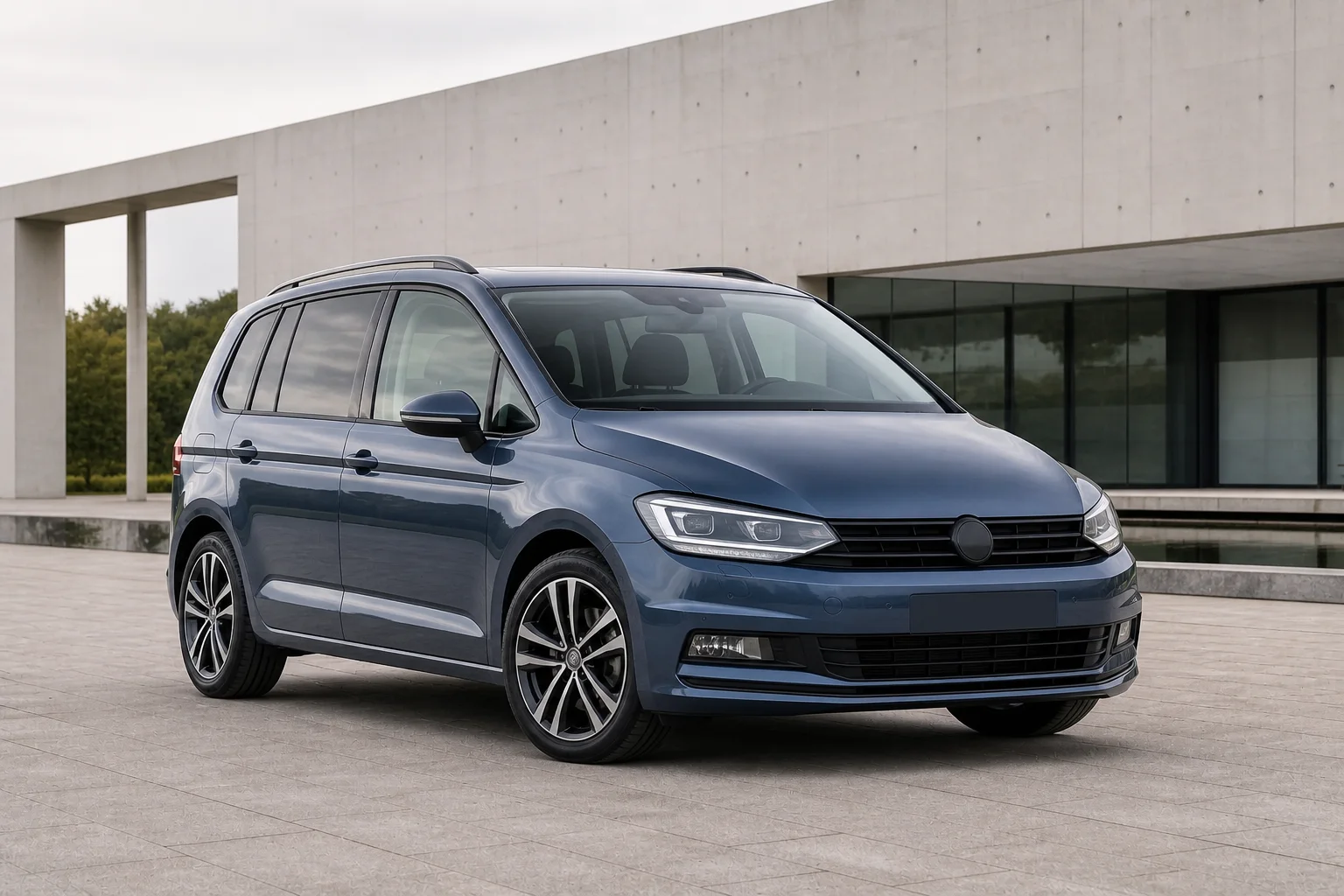 Volkswagen Touran – KI-generierte Modellansicht
